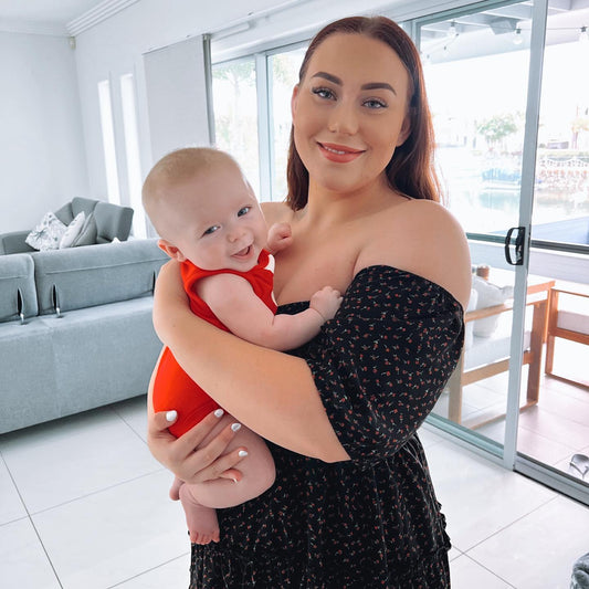 Blogger, entrepreneur, and stay-at-home mom Jade (ig: thatbloggerjade) visits us with her adorable son!